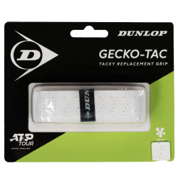 Tenis omotávky DUNLOP GECKO-TACK Grip 1,9 mm bílá
