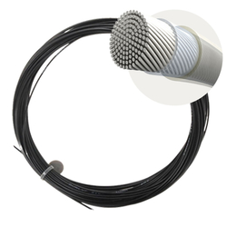 Tenis struny DUINLOP STRUNY squash - SILK 18G/1,18 mm (délka 10 m)