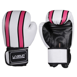 Boxing gloves zápasové boxovací rukavice bílá-červená