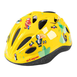 Pony dětská cyklistická helma žlutá