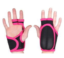 Rukavice na Piloxing černá-růžová