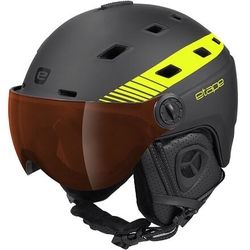Davos PRO lyžařská helma černá-žlutá fluo