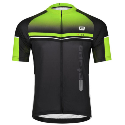 Maestro cyklistický dres černá-žlutá fluo