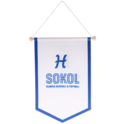 Sokol Hluboká klubová vlaječka
