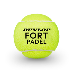 Padel míče DUNLOP FORT 3BT