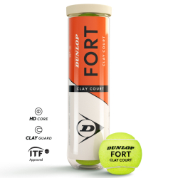 Tenisové míče DUNLOP FORT Clay Court
