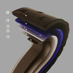 Tenis omotávky DUNLOP Hydramax Pro PU grip - bílý
