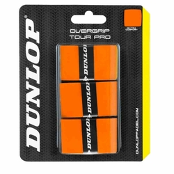 Padel omotávky DUNLOP PRO TOUR OverGrip oranžový