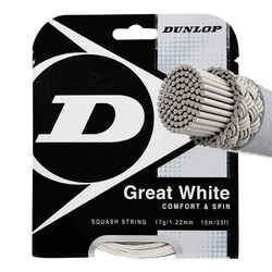 Squash struny DUNLOP STRUNY squash - BIO GREAT 17G/1,22 mm (SET 12m)