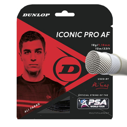 Squash struny DUNLOP PRO Ali Farag 18G/1,18 mm (SET 12 m)