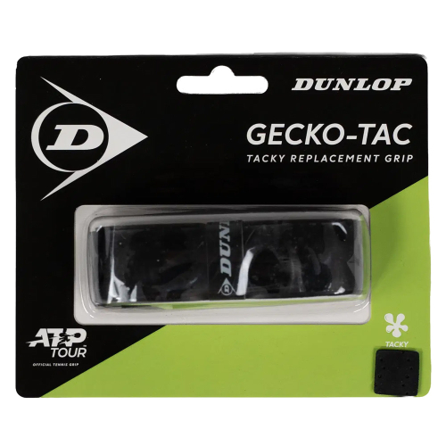 Tenis omotávky DUNLOP GECKO-TACK Grip 1,9 mm černá