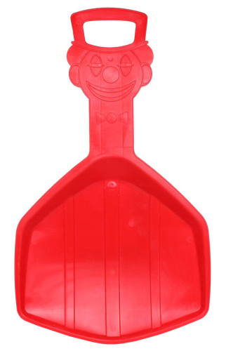 Klaun sáňkovací lopata červená