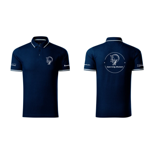 ČJF Perfection Plain pánská polokošile navy