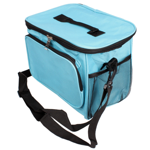 CrossBody chladící taška světle modrá